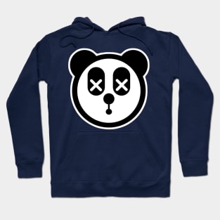 Dead-tired Panda Sticker Hoodie